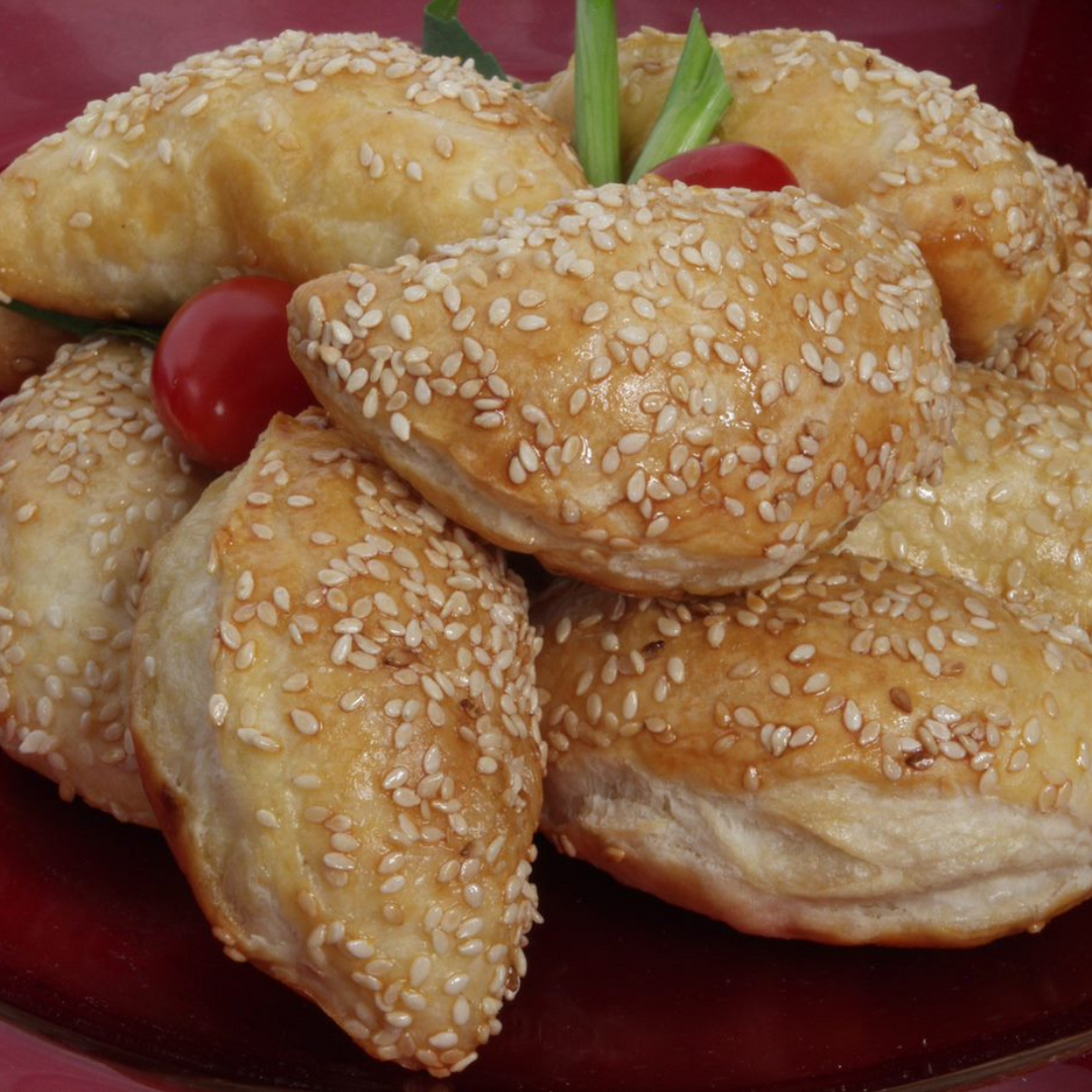 Frozen Mini Cheese Sesame Pies