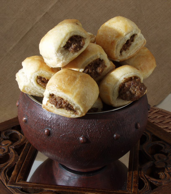 Frozen Mini Beef Sausage Rolls