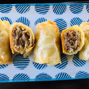 Frozen Baklava and Syrup