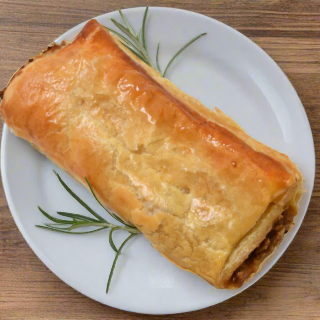 Frozen Large Beef Sausage Roll