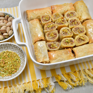 Frozen Baklava and Syrup