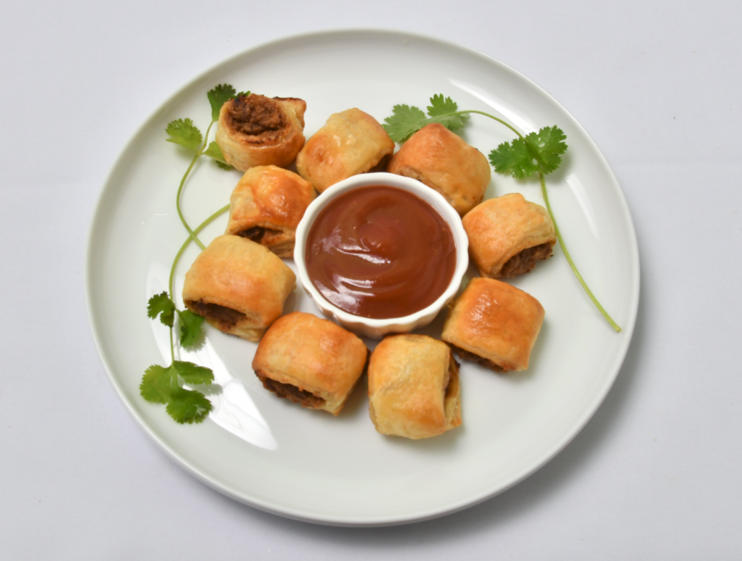 Frozen Beef Sausage Rolls Caterers pack