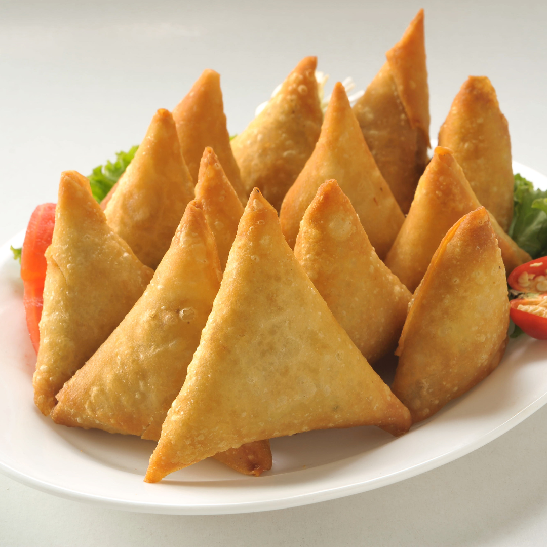 Frozen Cheese and Onion Samoosas (Caterers Pack)